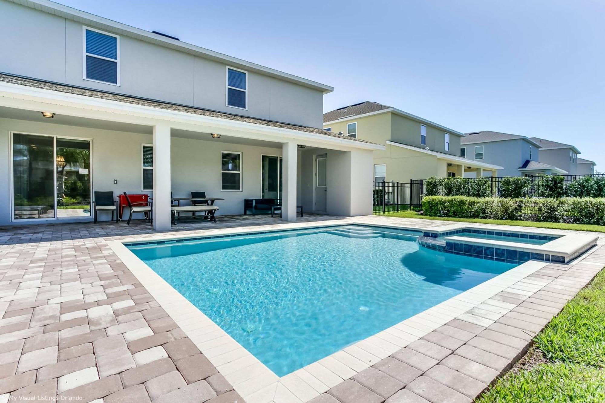 8 Bedroom Vacation Home With Pool 2114 Orlando Exteriör bild