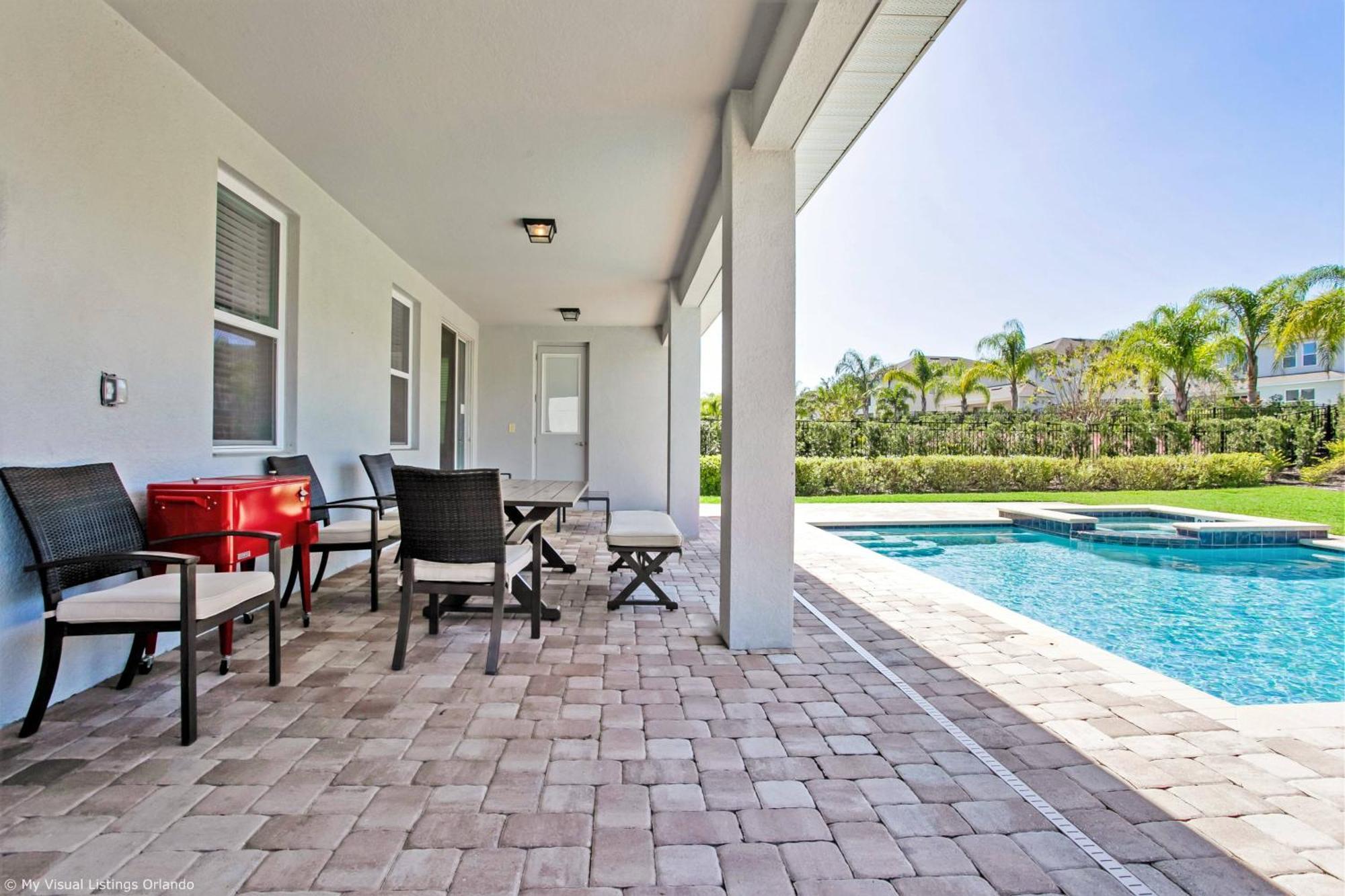 8 Bedroom Vacation Home With Pool 2114 Orlando Exteriör bild